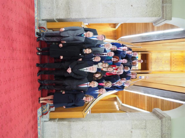 Os embaixadores da UE acreditados en España visitan o Parlamento de Galicia no marco das actividades da Presidencia belga